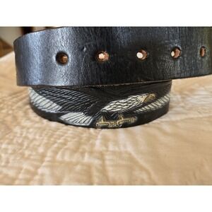 Brushy Creek Vintage American Eagle Belt Size 36 #435 Great Condition